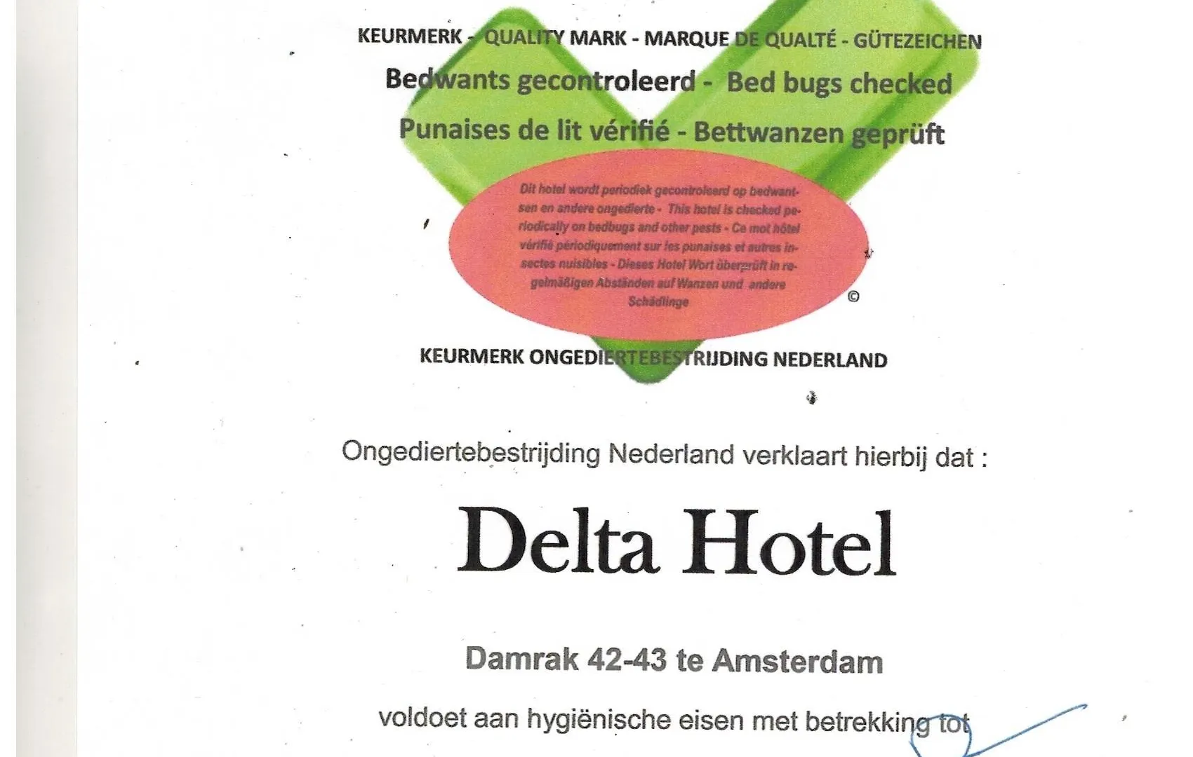 Delta Hotel City Center Amsterdam